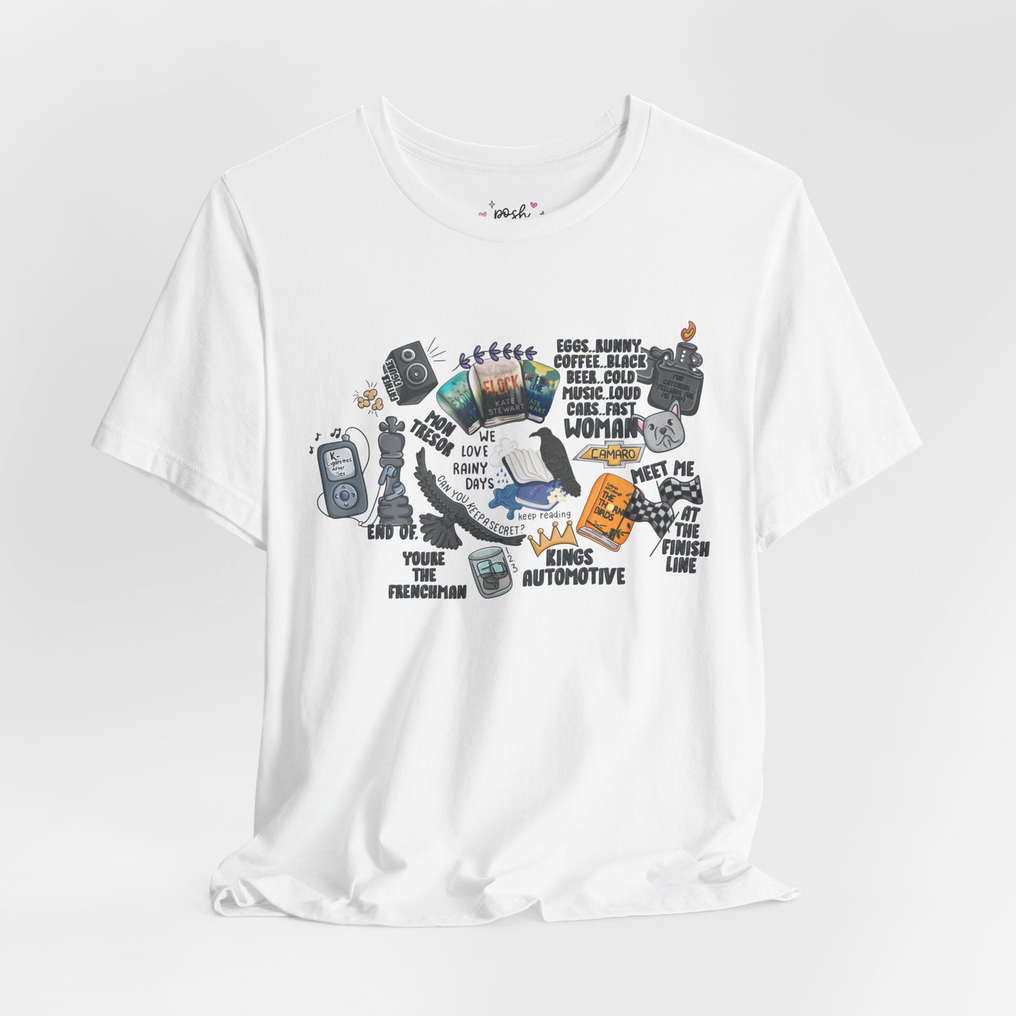 Triple Falls Shirt | Graphic Tee | Bookish Merch |