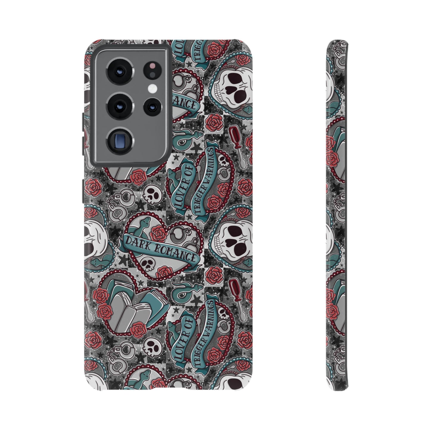 Dark Romance Tough Phone Case | Shockproof | Samsung Case | Google Case | Bookish