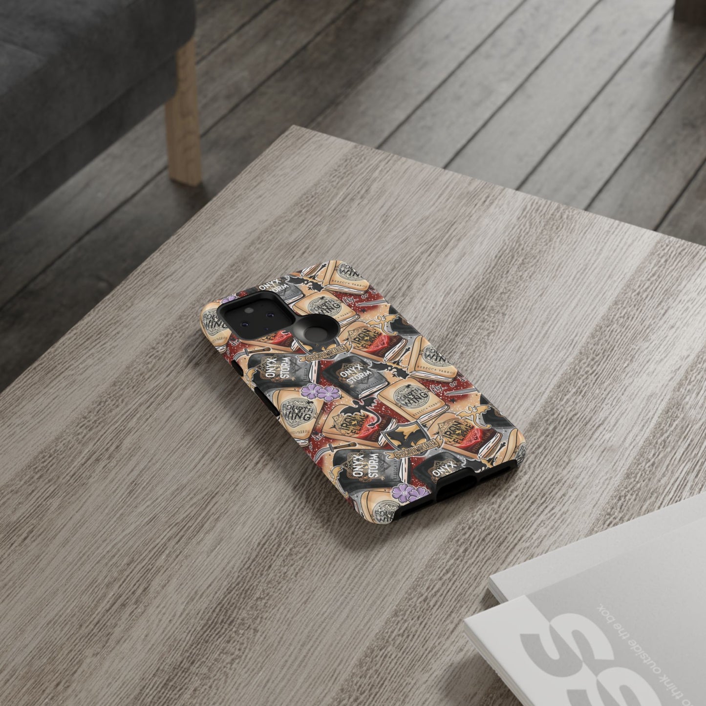 Fourth Wing Tough Phone Case | Shockproof | Samsung Case | Google Case | Bookish