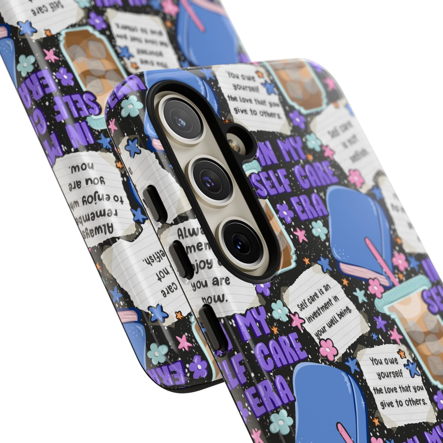 Self Care Tough Phone Case | Shockproof | Samsung Case | Google Case | Bookish