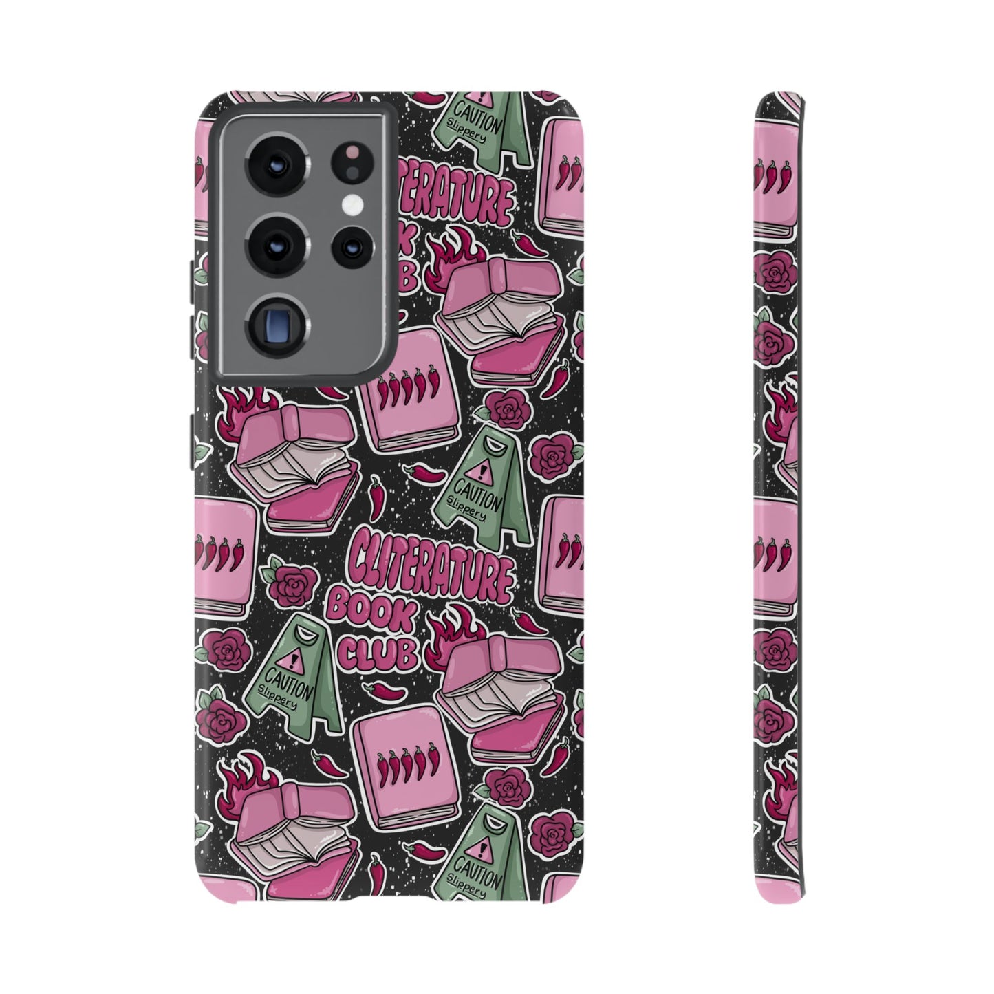 Cliterature Book Club Tough Phone Case | Shockproof | Samsung Case | Google Case | Bookish