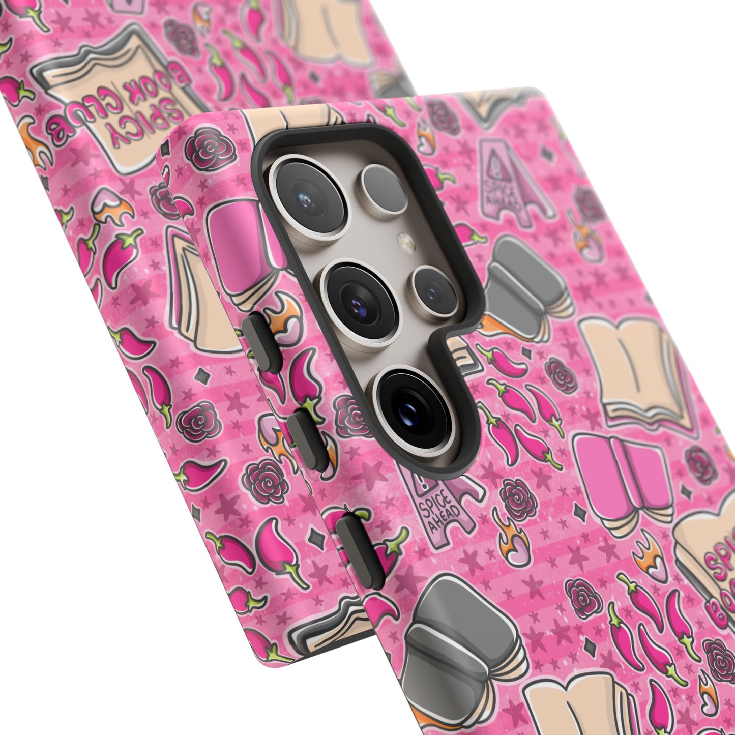 Spicy Book Club Tough Phone Case | Shockproof | Samsung Case | Google Case | Bookish