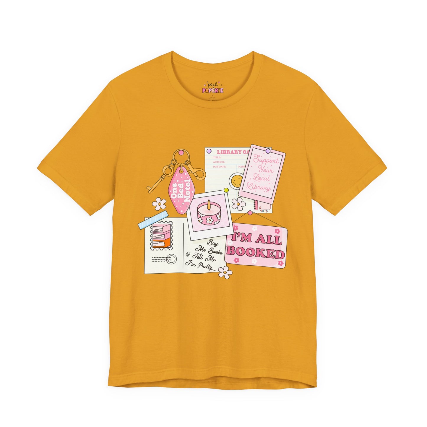 I'm All Booked Shirt | Graphic Tee | Bookish Merch |