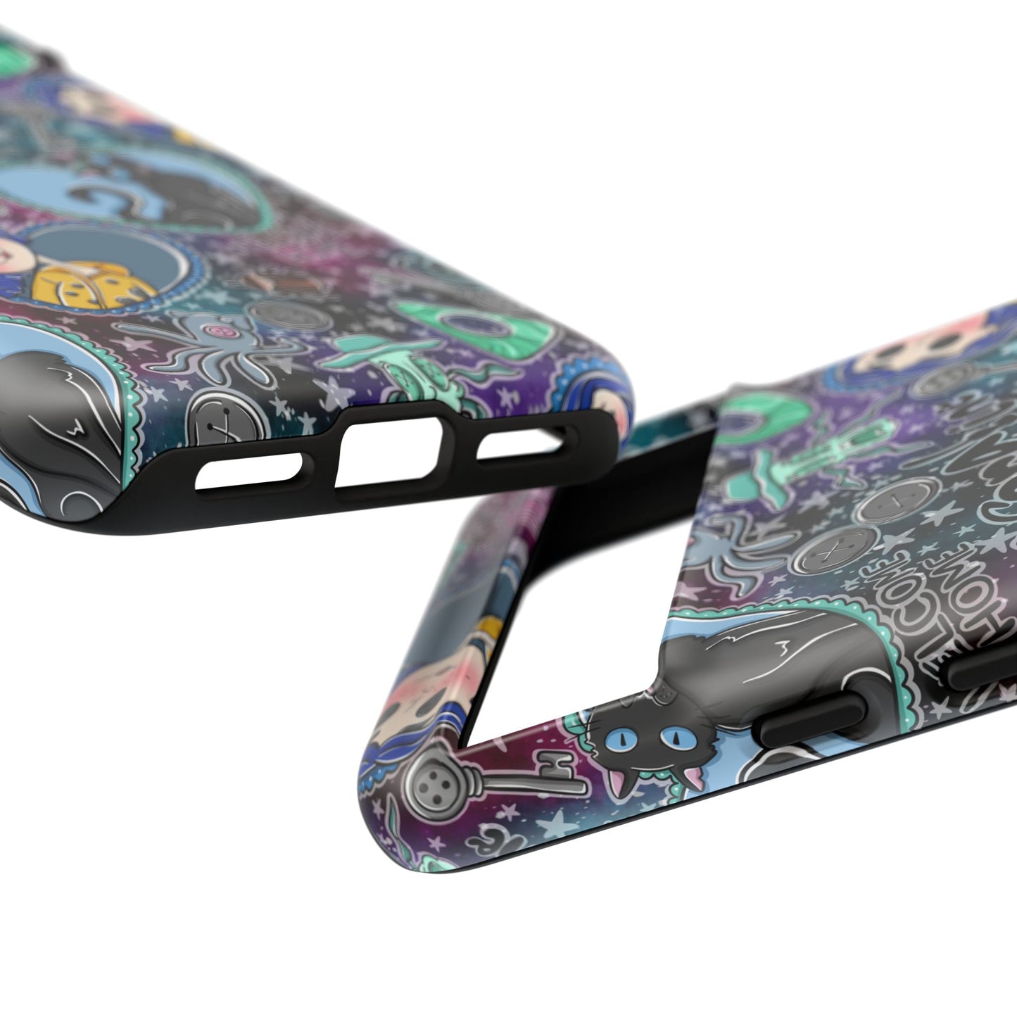 Button Girl Tough Phone Case | Shockproof | Samsung Case | Google Case |