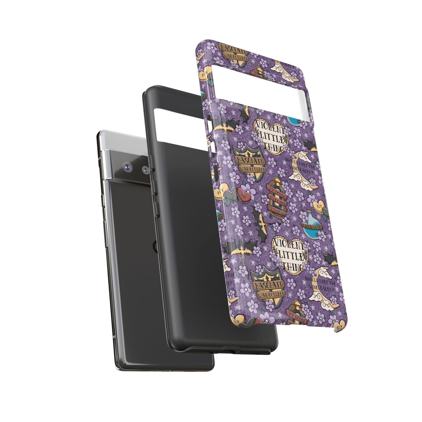 Violent Little Thing Tough Phone Case | Shockproof | Samsung Case | Google Case | Bookish