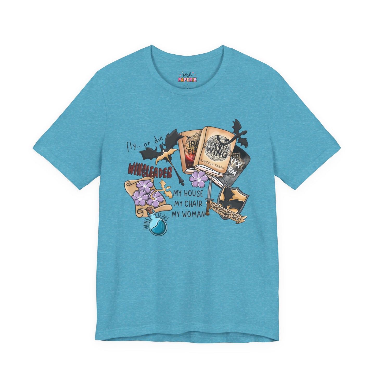 Fourth Wing Shirt | Graphic Tee | Bookish Merch |
