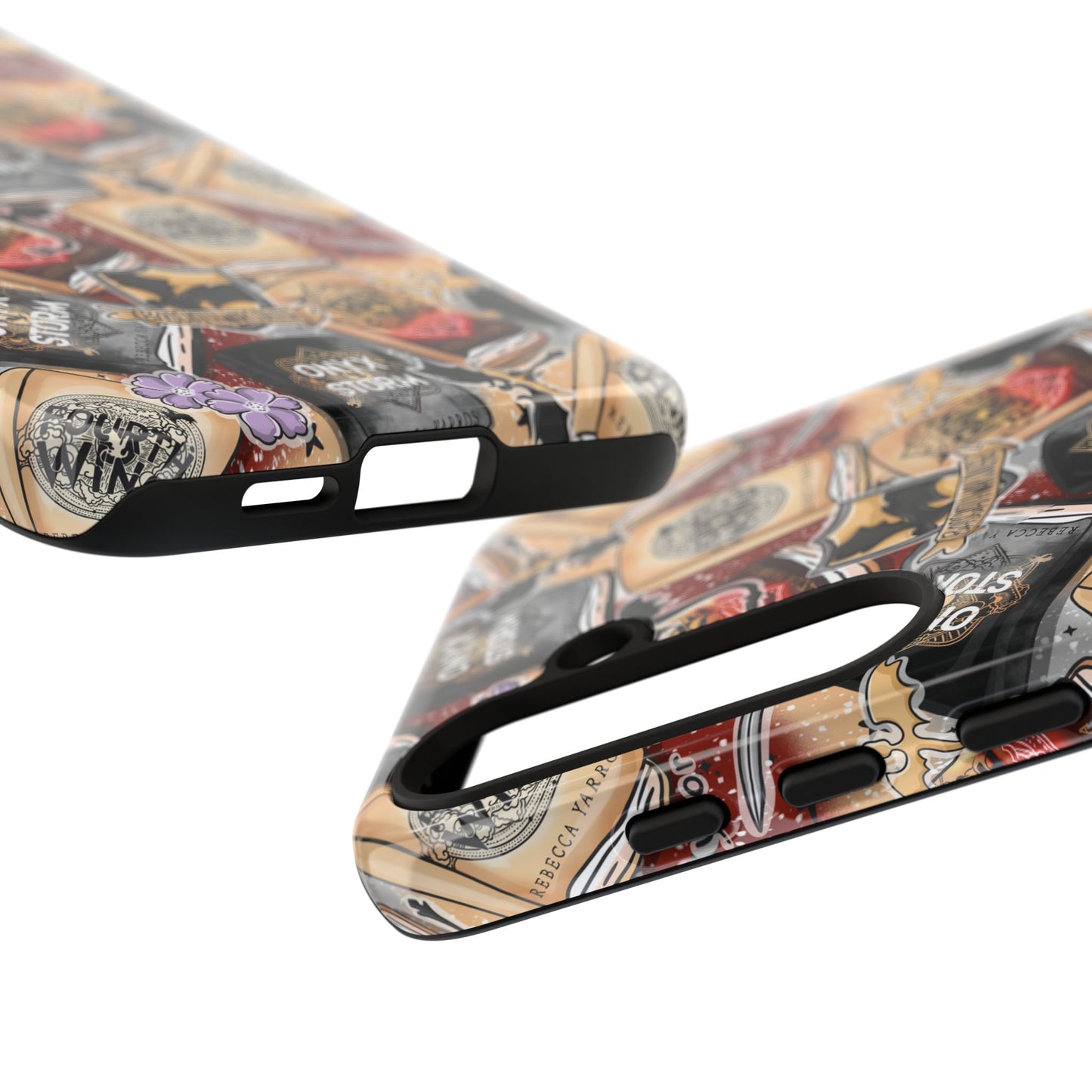 Fourth Wing Tough Phone Case | Shockproof | Samsung Case | Google Case | Bookish
