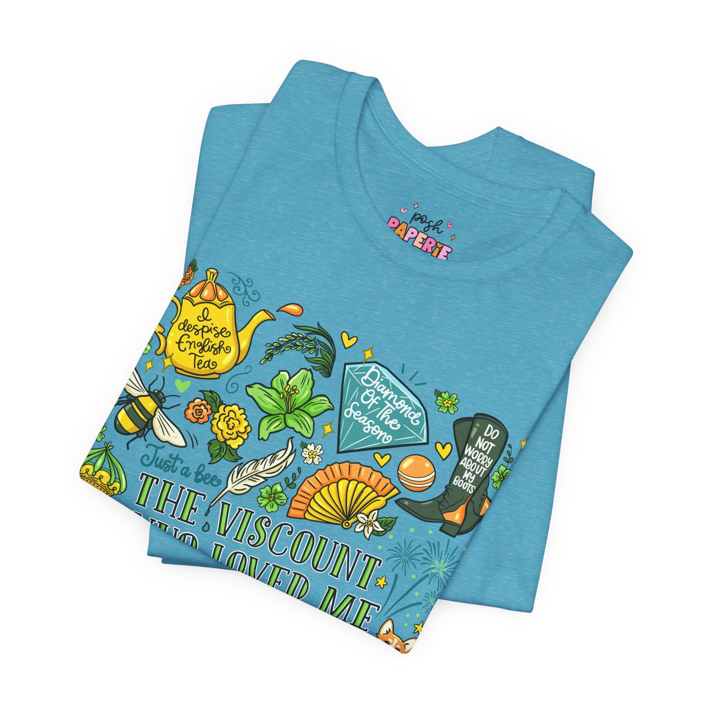 The Viscount Who Loved Me T-Shirt | Graphic Tee | Bookish Merch |