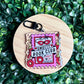 Smutty Book Club Acrylic Keychain