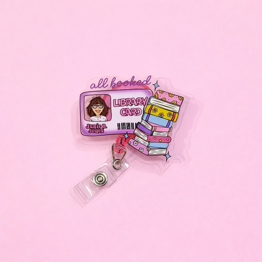 Junie B Jones Badge Reel