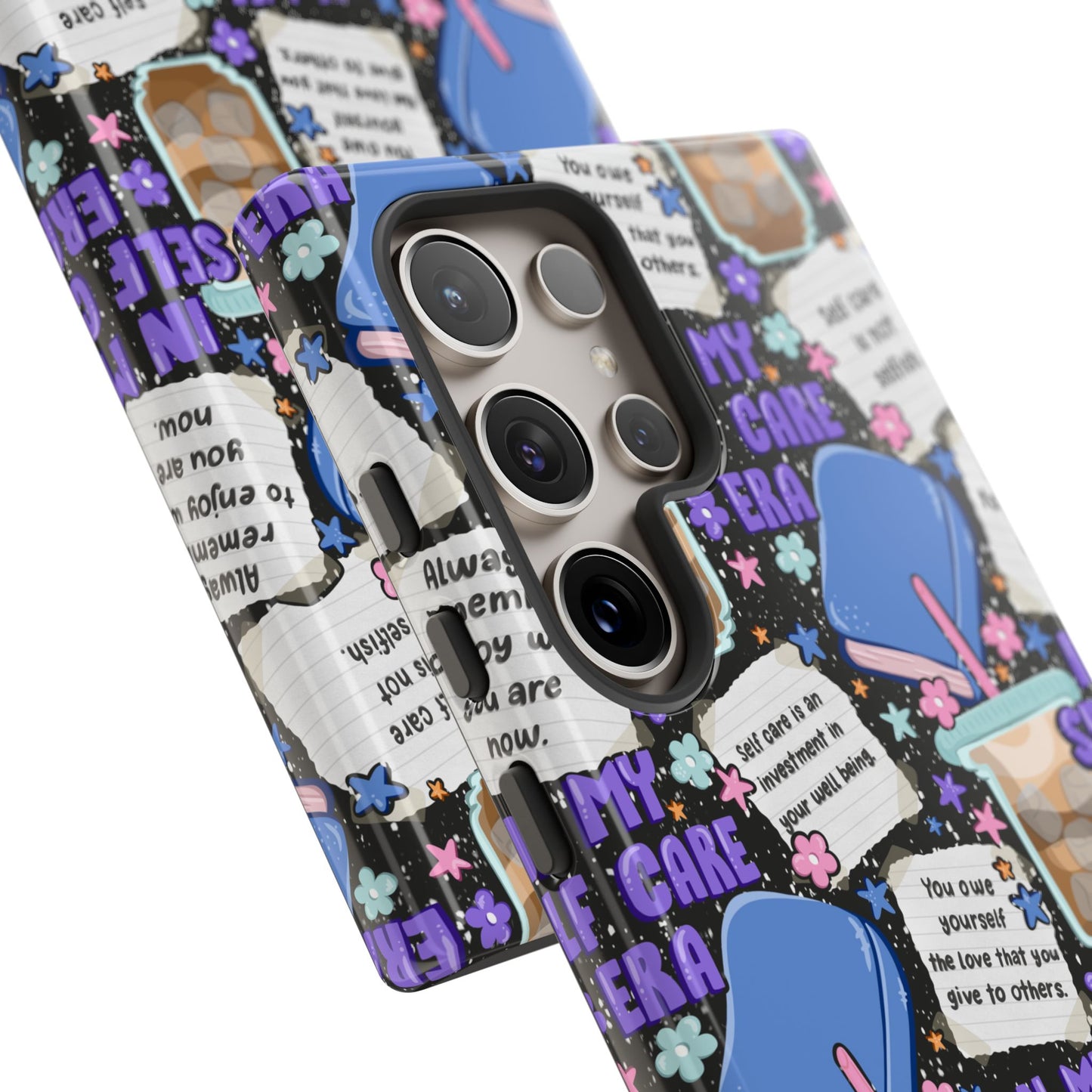 Self Care Tough Phone Case | Shockproof | Samsung Case | Google Case | Bookish