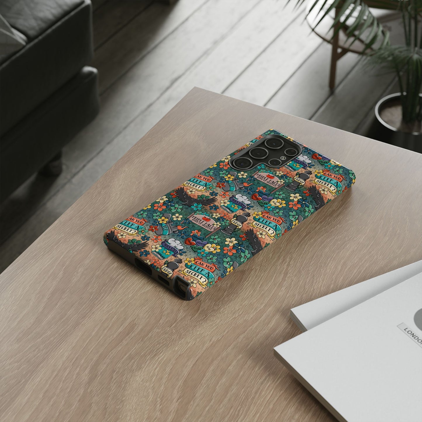 Triple Falls Tough Phone Case | Shockproof | Samsung Case | Google Case | Bookish
