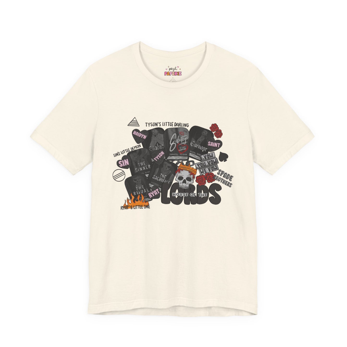 The LORDS Series T-Shirt | Graphic Tee | Bookish Merch |