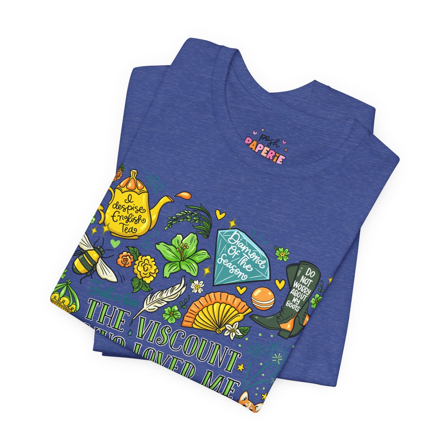 The Viscount Who Loved Me T-Shirt | Graphic Tee | Bookish Merch |