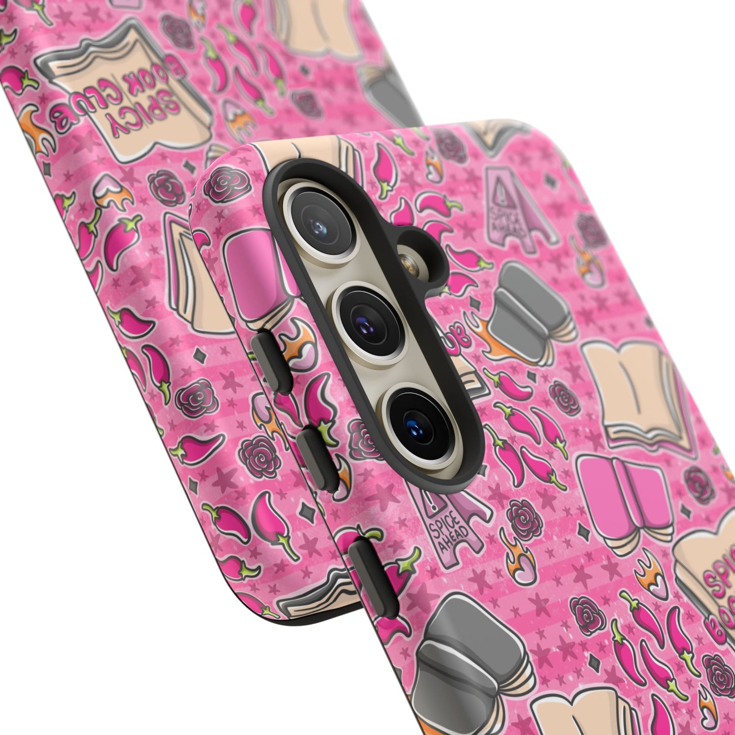 Spicy Book Club Tough Phone Case | Shockproof | Samsung Case | Google Case | Bookish