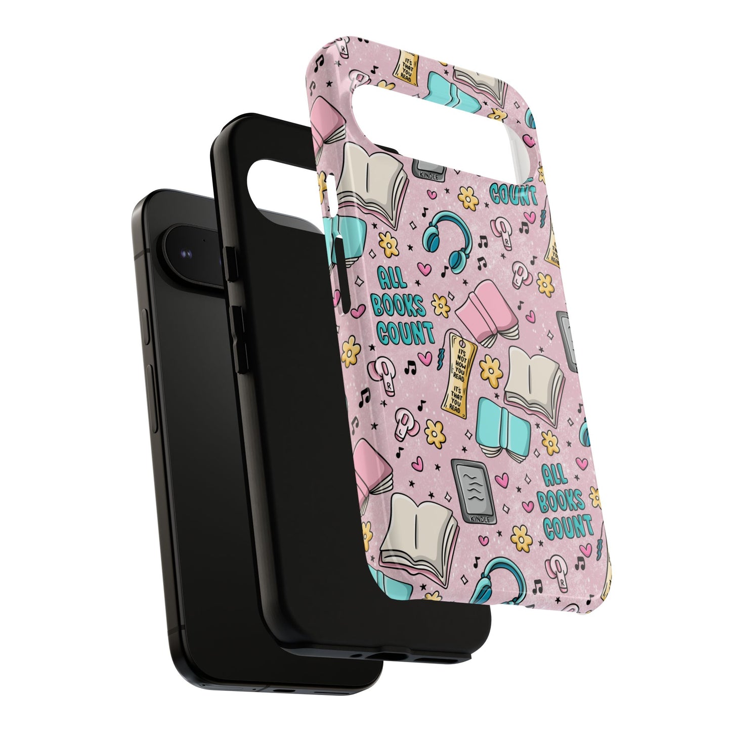 All Books Count Tough Phone Case | Shockproof | Samsung Case | Google Case | Bookish