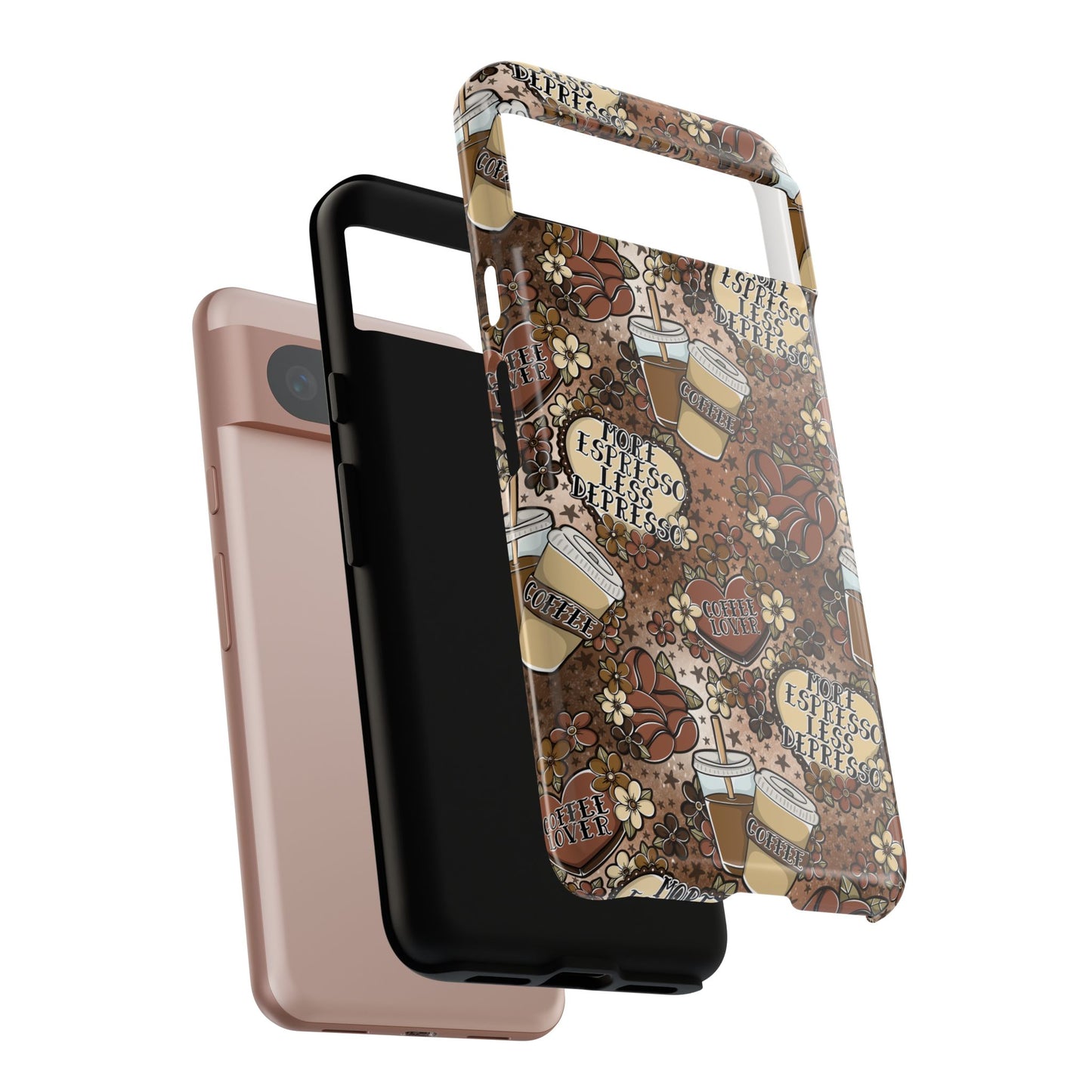 Coffee Lover Tough Phone Case | Shockproof | Samsung Case | Google Case | Iced Coffee