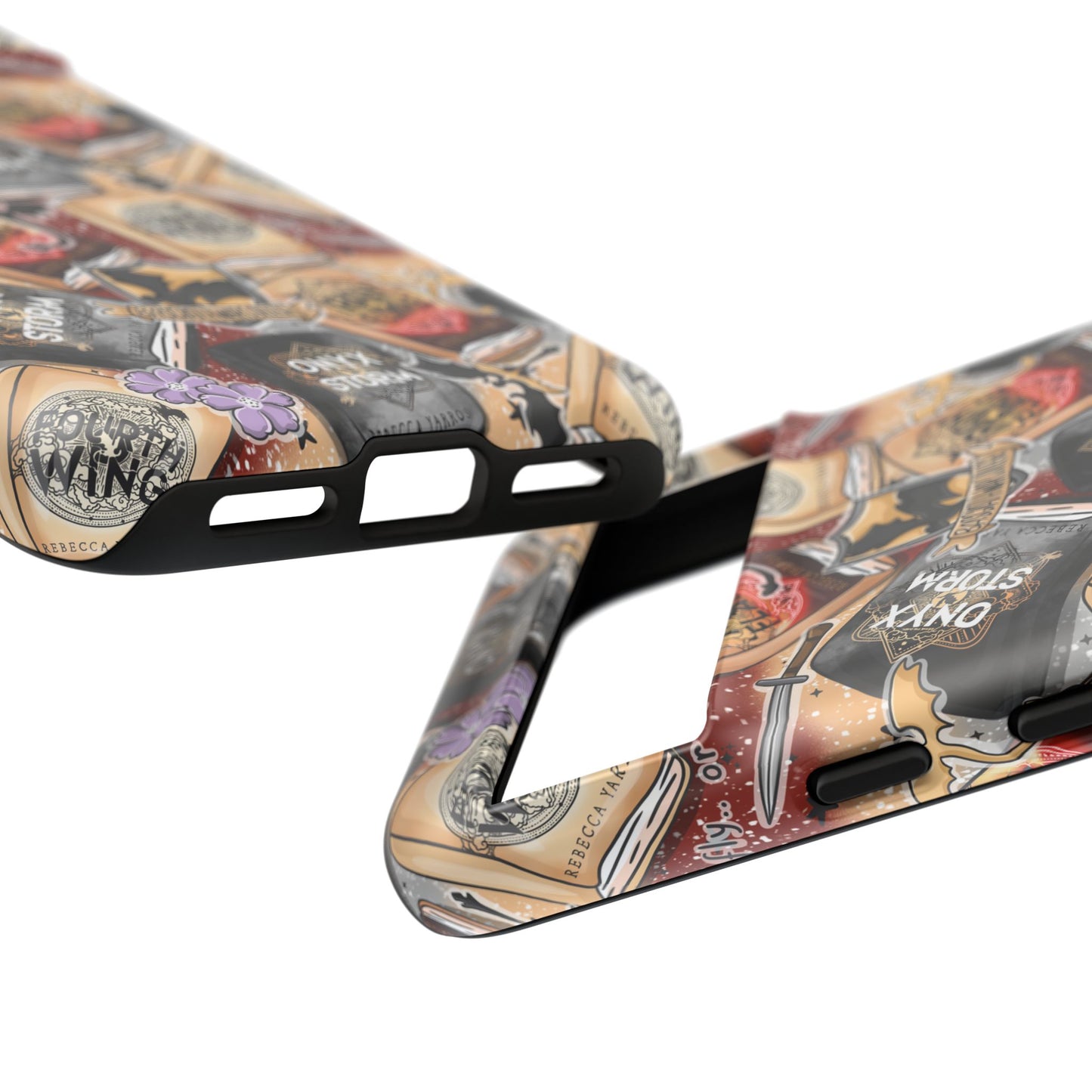 Fourth Wing Tough Phone Case | Shockproof | Samsung Case | Google Case | Bookish