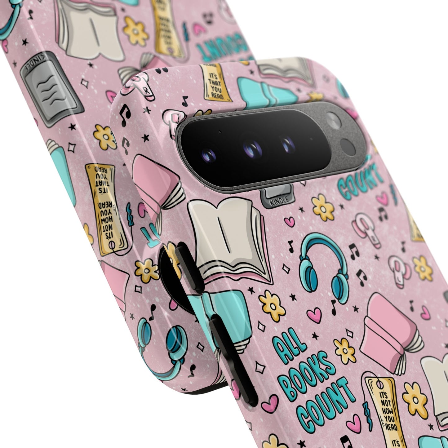 All Books Count Tough Phone Case | Shockproof | Samsung Case | Google Case | Bookish