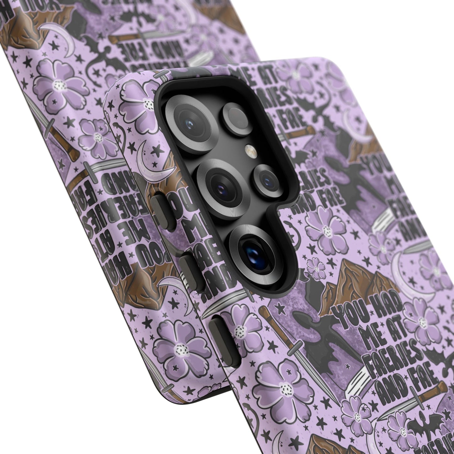 You Had Me At Faeries & Fae Tough Phone Case | Shockproof | Samsung Case | Google Case | Bookish