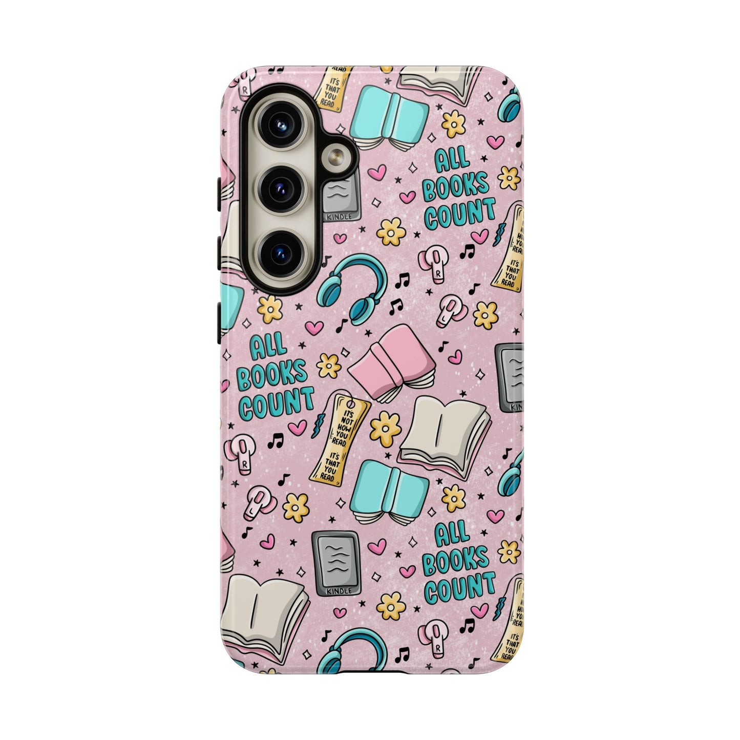 All Books Count Tough Phone Case | Shockproof | Samsung Case | Google Case | Bookish