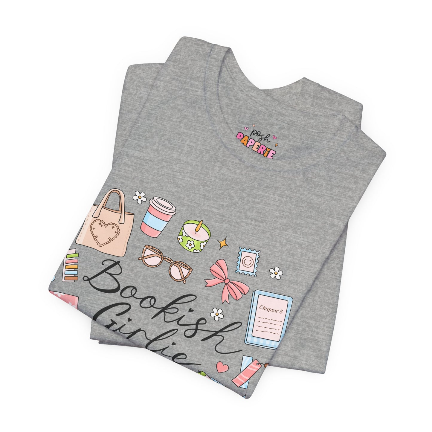 Bookish Girlie Shirt | Graphic Tee | Bookish Merch |