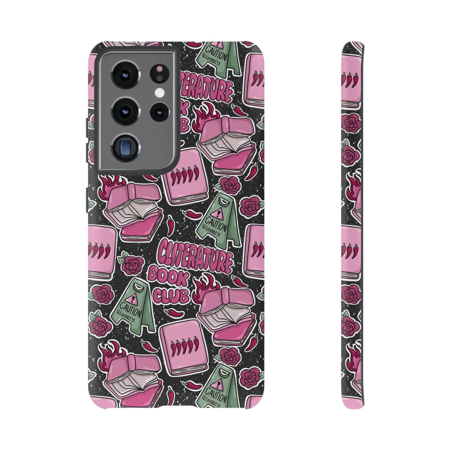 Cliterature Book Club Tough Phone Case | Shockproof | Samsung Case | Google Case | Bookish