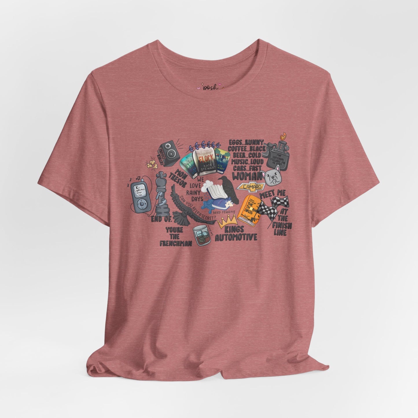 Triple Falls Shirt | Graphic Tee | Bookish Merch |