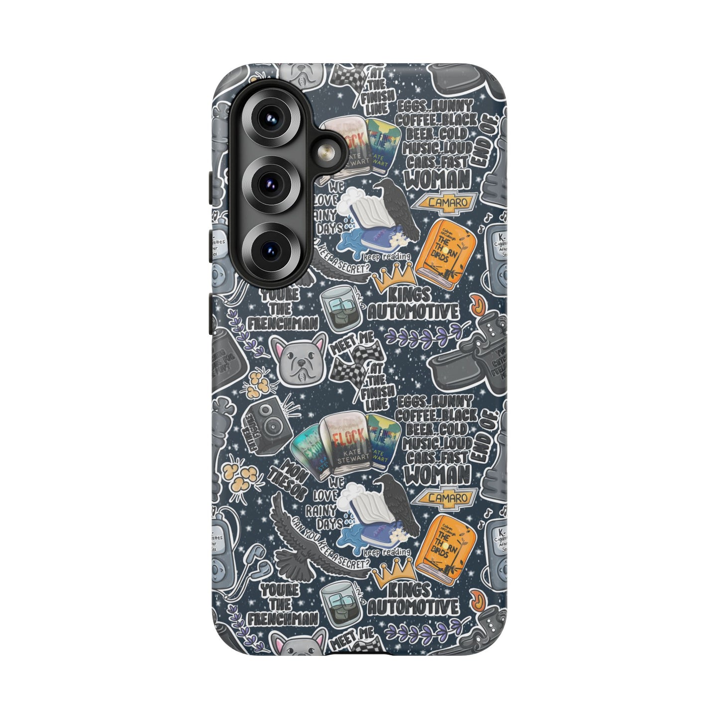 Triple Falls Tough Phone Case | Shockproof | Samsung Case | Google Case | Bookish