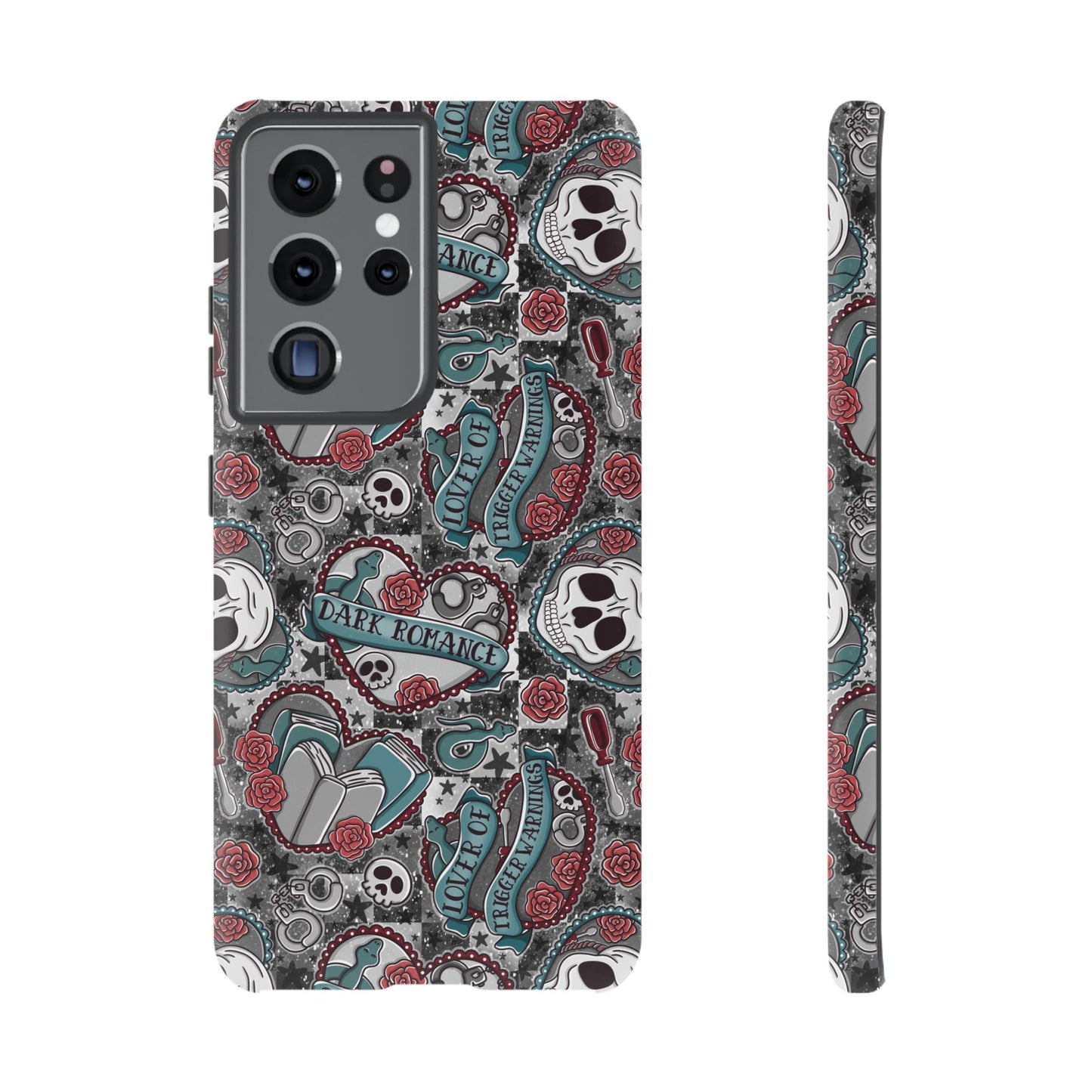 Dark Romance Tough Phone Case | Shockproof | Samsung Case | Google Case | Bookish