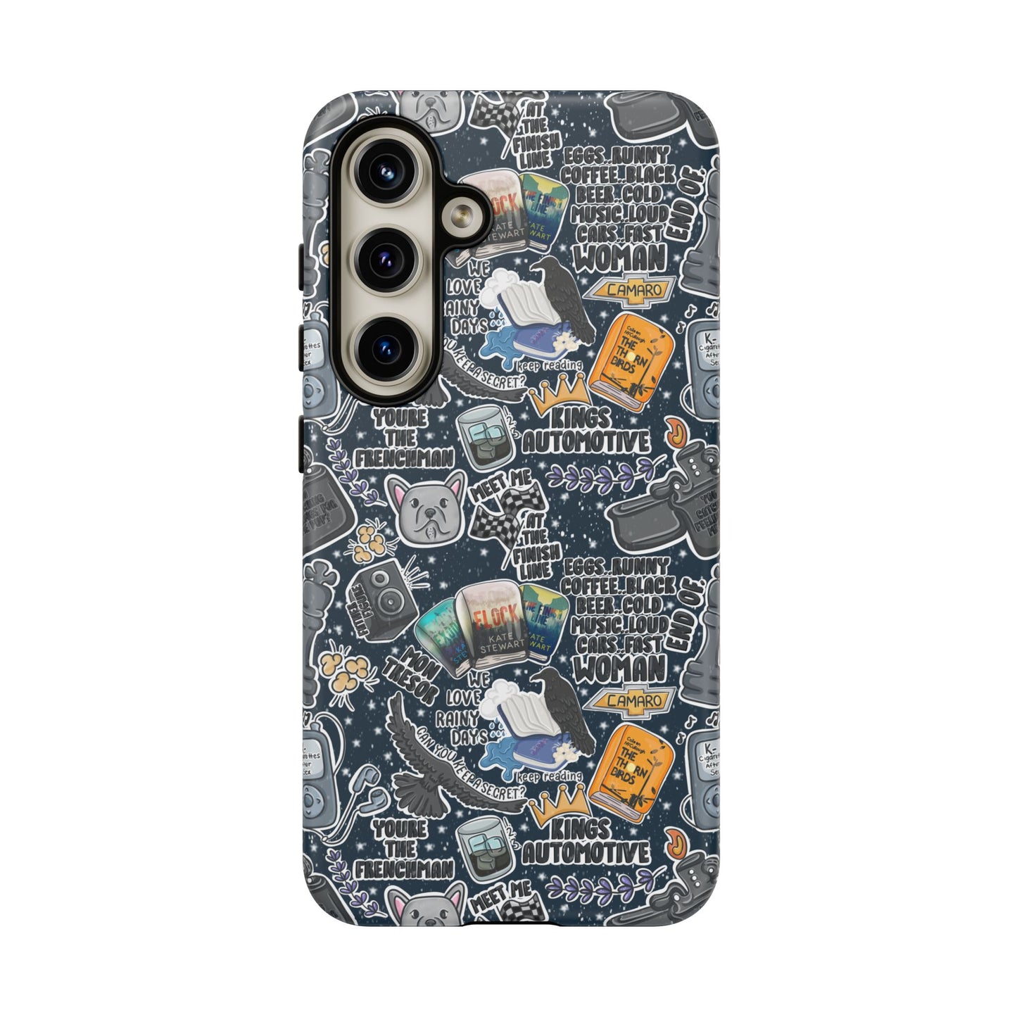 Triple Falls Tough Phone Case | Shockproof | Samsung Case | Google Case | Bookish