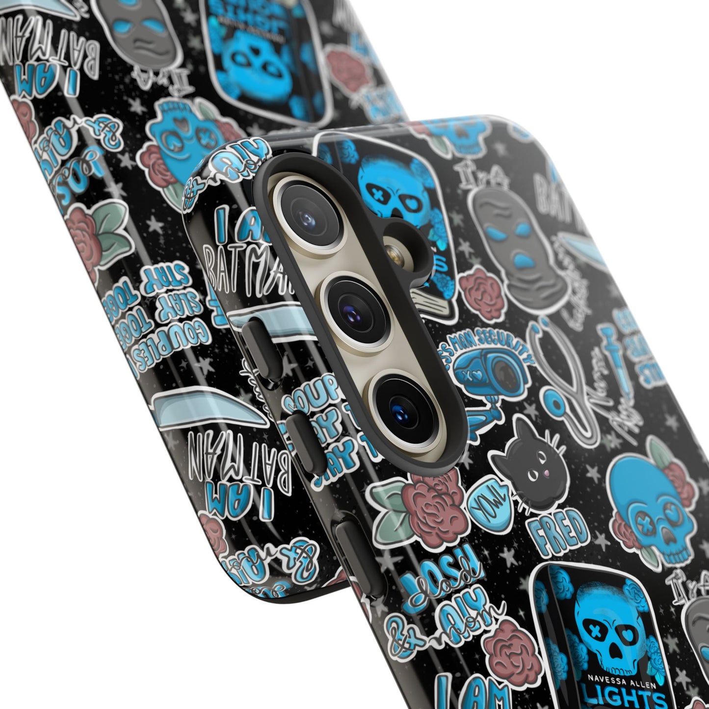 Lights Out Tough Phone Case | Shockproof | Samsung Case | Google Case | Bookish