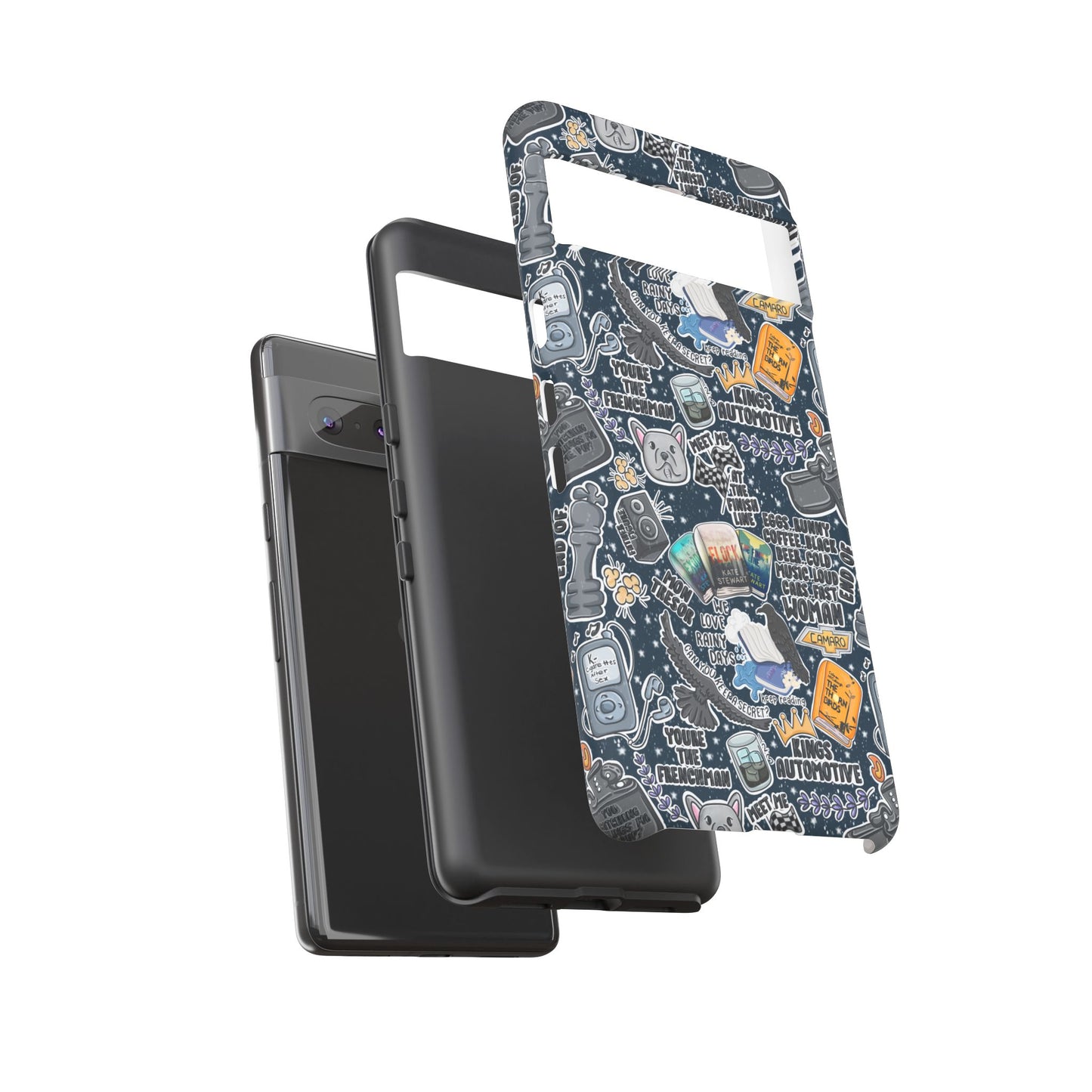 Triple Falls Tough Phone Case | Shockproof | Samsung Case | Google Case | Bookish