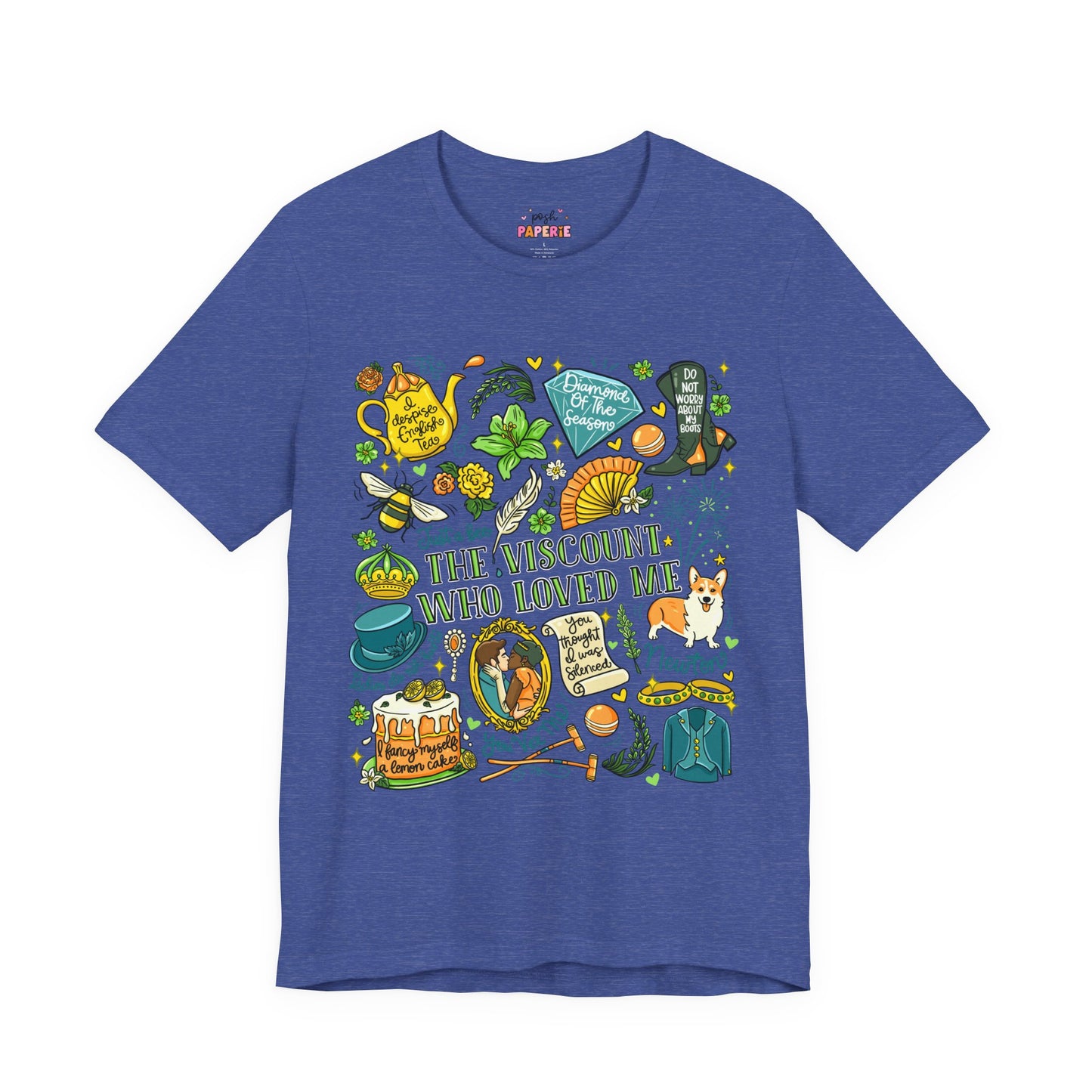 The Viscount Who Loved Me T-Shirt | Graphic Tee | Bookish Merch |