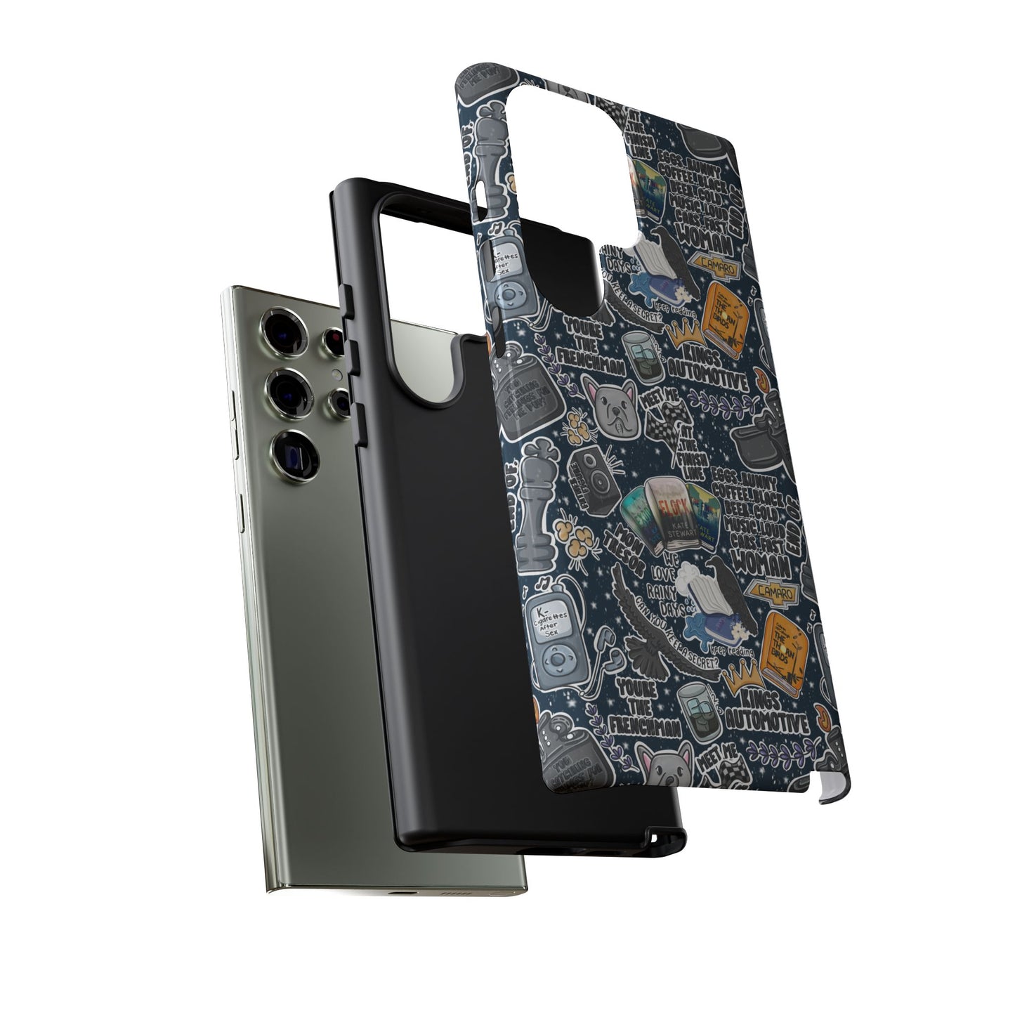 Triple Falls Tough Phone Case | Shockproof | Samsung Case | Google Case | Bookish