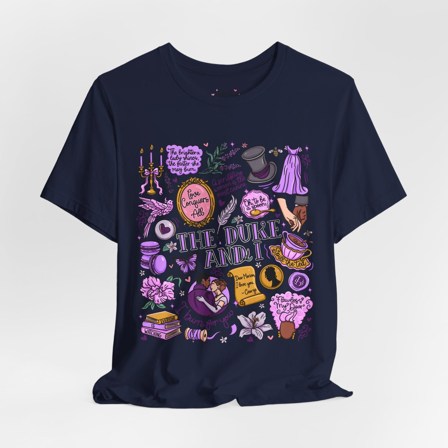 The Duke And I T-Shirt | Graphic Tee | Bookish Merch |