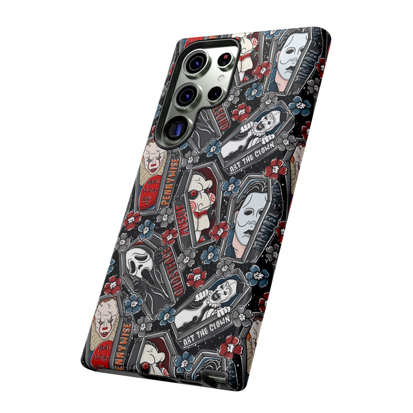 Serial Killers Tough Phone Case | Shockproof | Samsung Case | Google Case | Bookish