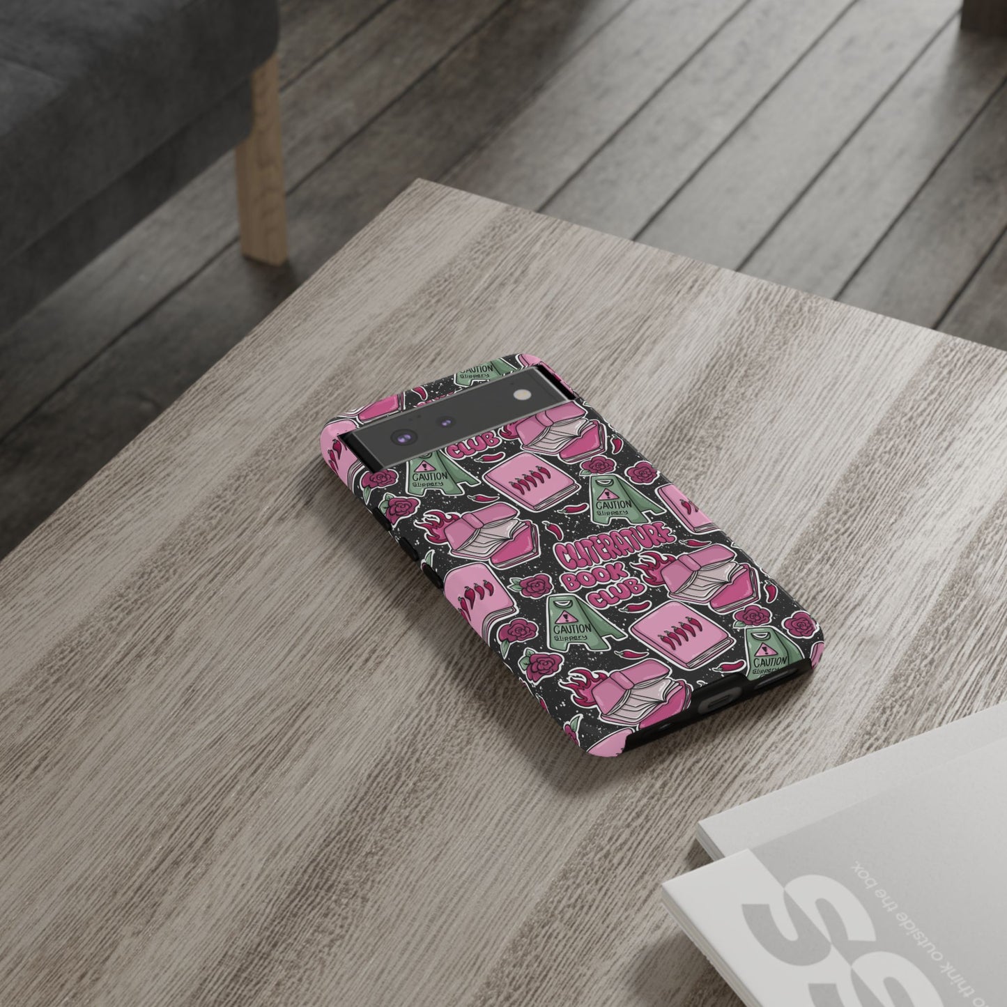 Cliterature Book Club Tough Phone Case | Shockproof | Samsung Case | Google Case | Bookish