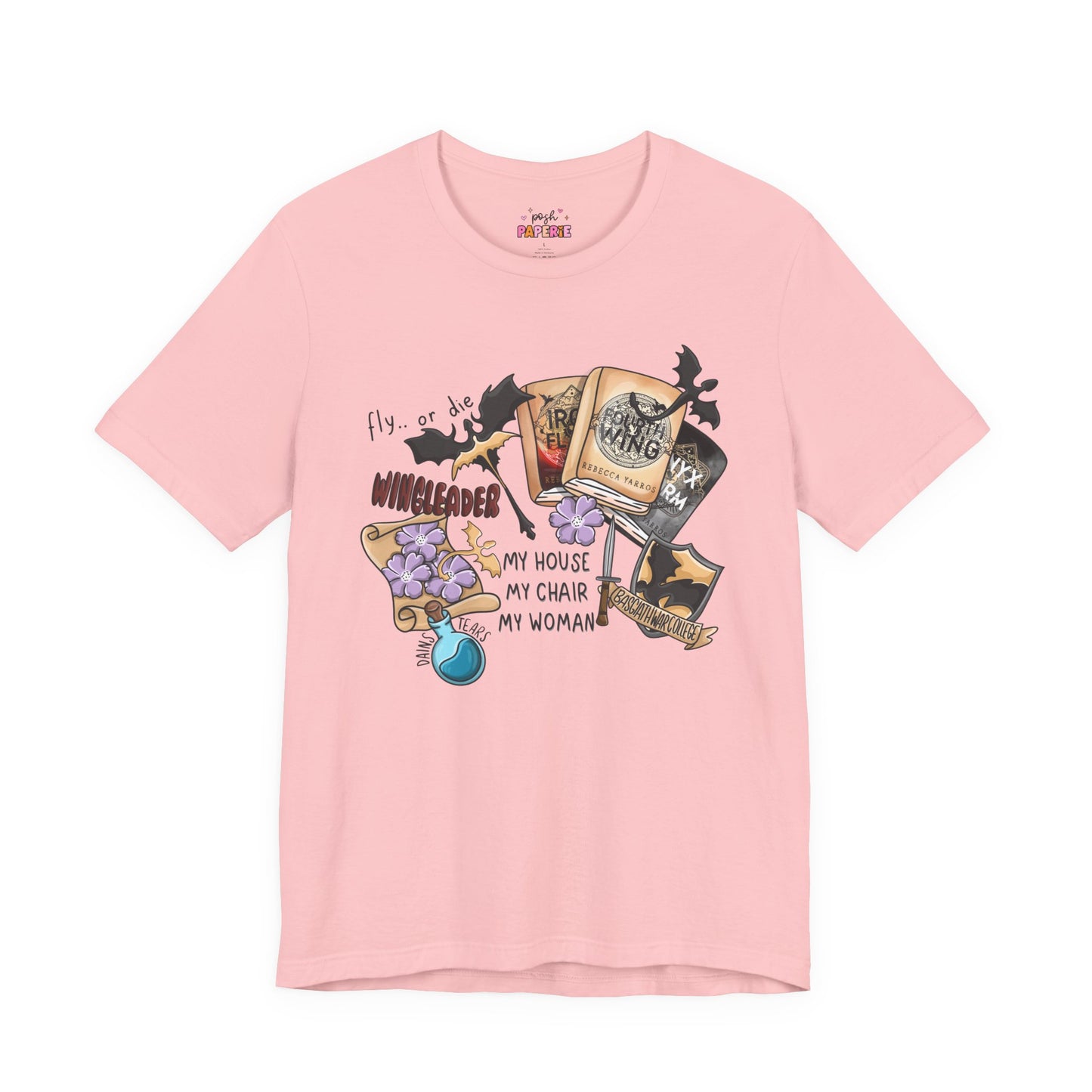 Fourth Wing Shirt | Graphic Tee | Bookish Merch |