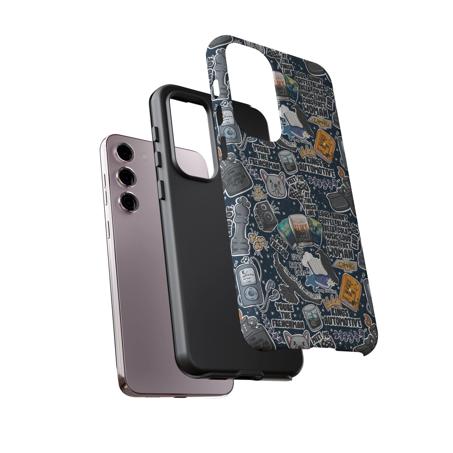 Triple Falls Tough Phone Case | Shockproof | Samsung Case | Google Case | Bookish