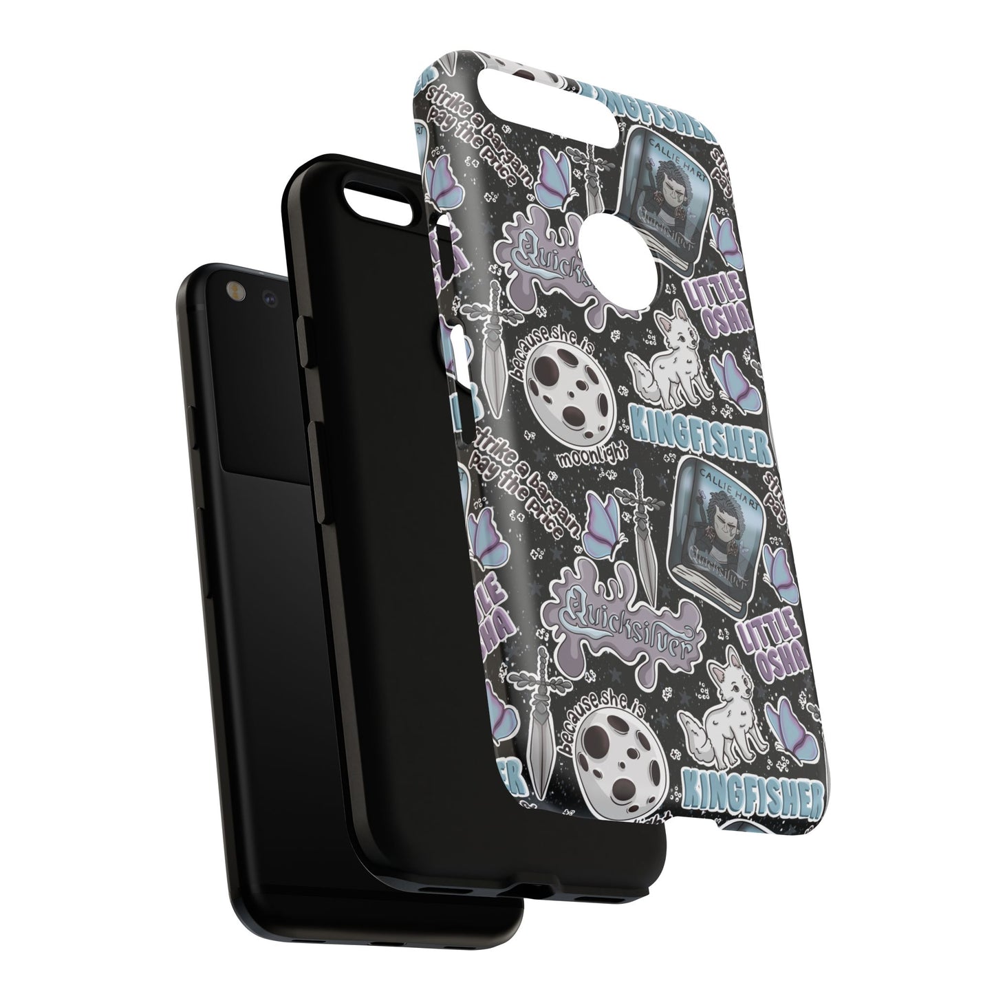 Quicksilver Tough Phone Case | Shockproof | Samsung Case | Google Case | Bookish