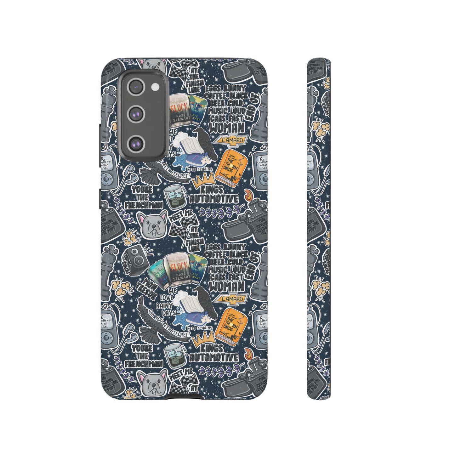 Triple Falls Tough Phone Case | Shockproof | Samsung Case | Google Case | Bookish
