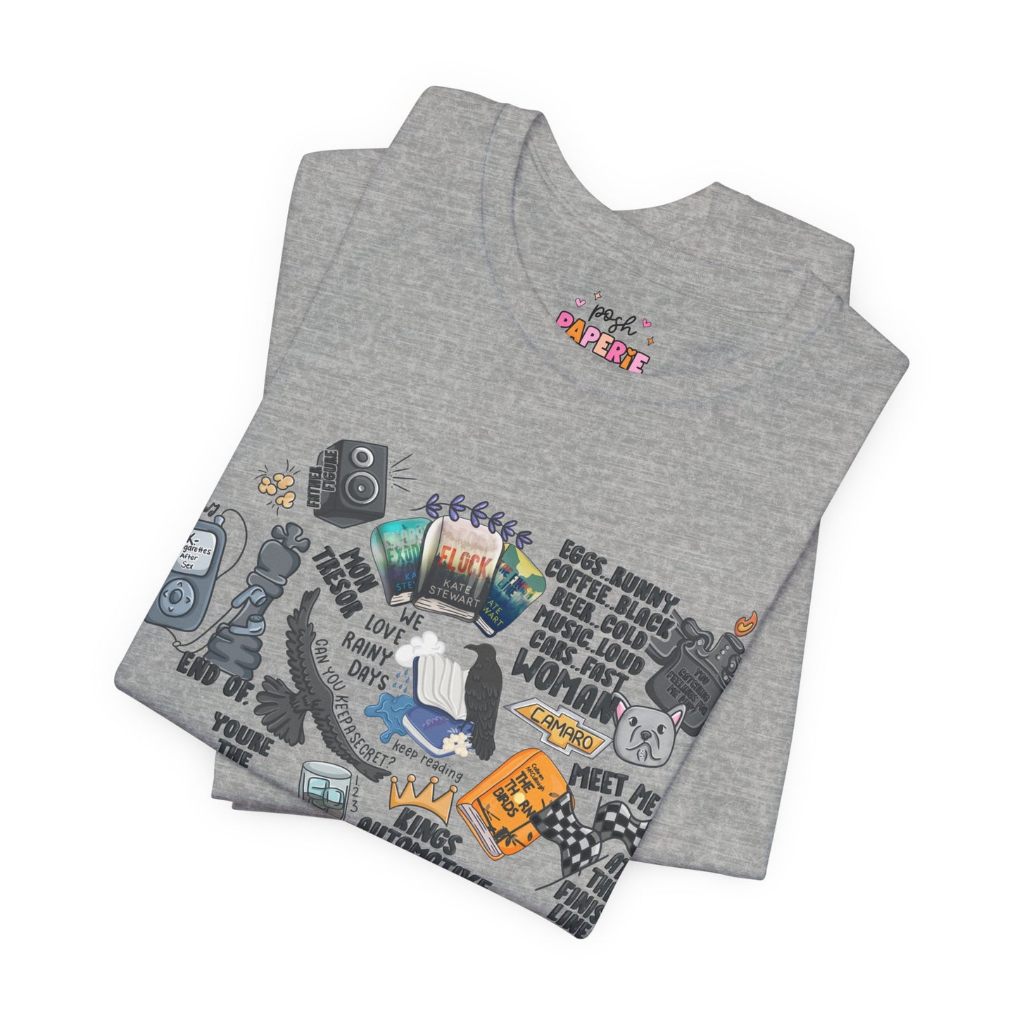 Triple Falls Shirt | Graphic Tee | Bookish Merch |