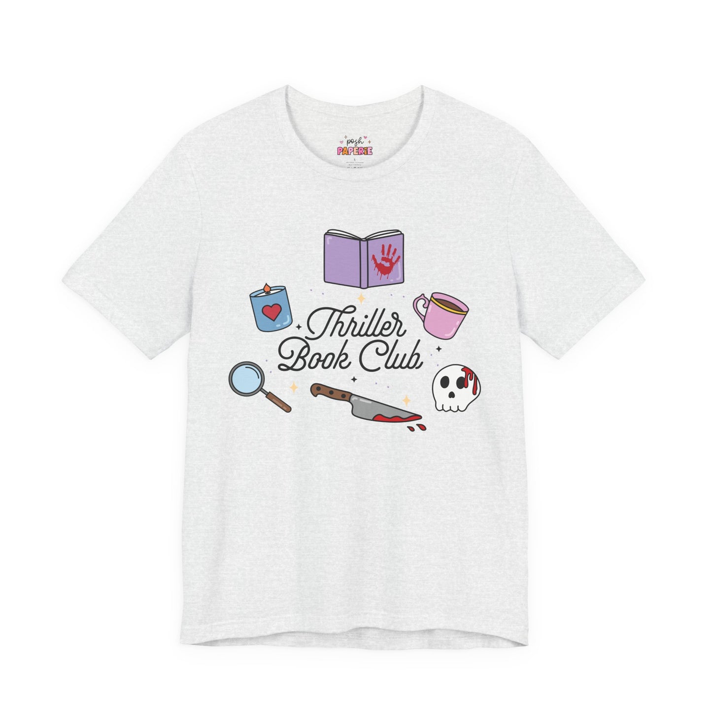 Thriller Book Club Shirt | Graphic Tee | Bookish Merch |