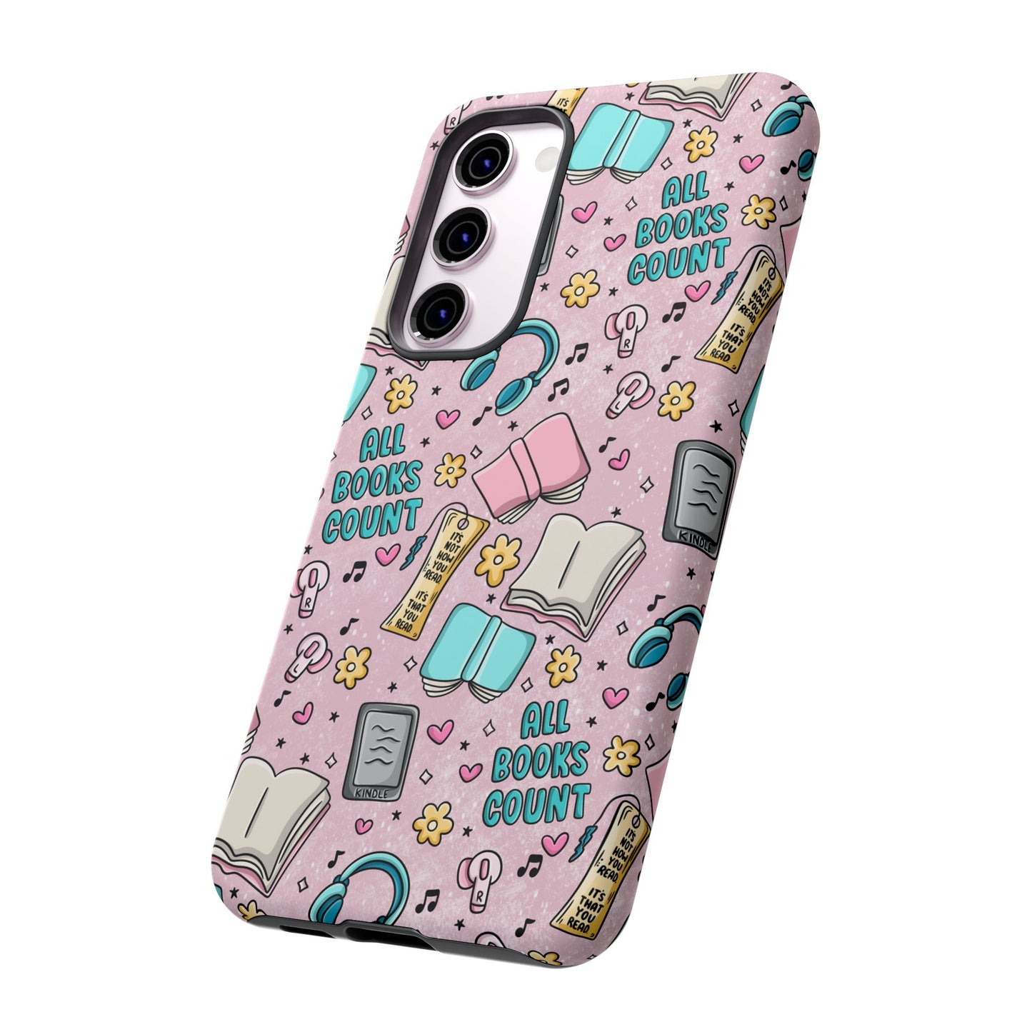 All Books Count Tough Phone Case | Shockproof | Samsung Case | Google Case | Bookish