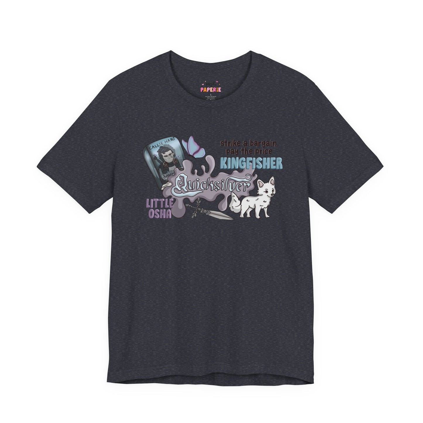 Quicksilver Shirt | Graphic Tee | Bookish Merch |