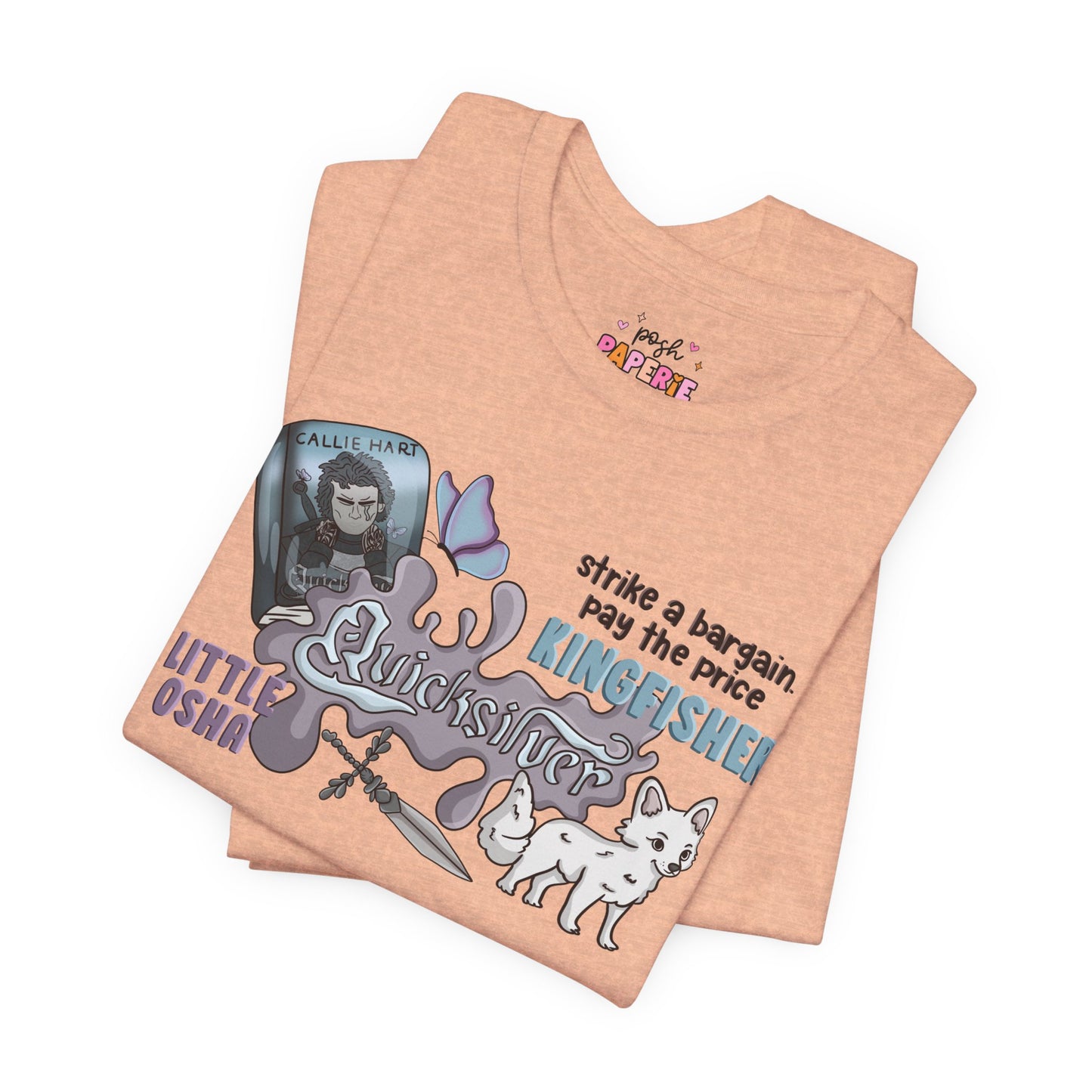 Quicksilver Shirt | Graphic Tee | Bookish Merch |