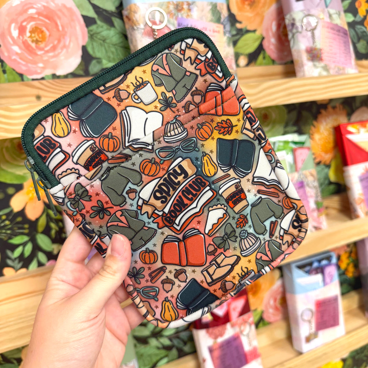 Spicy Book Club Fall Kindle Sleeve