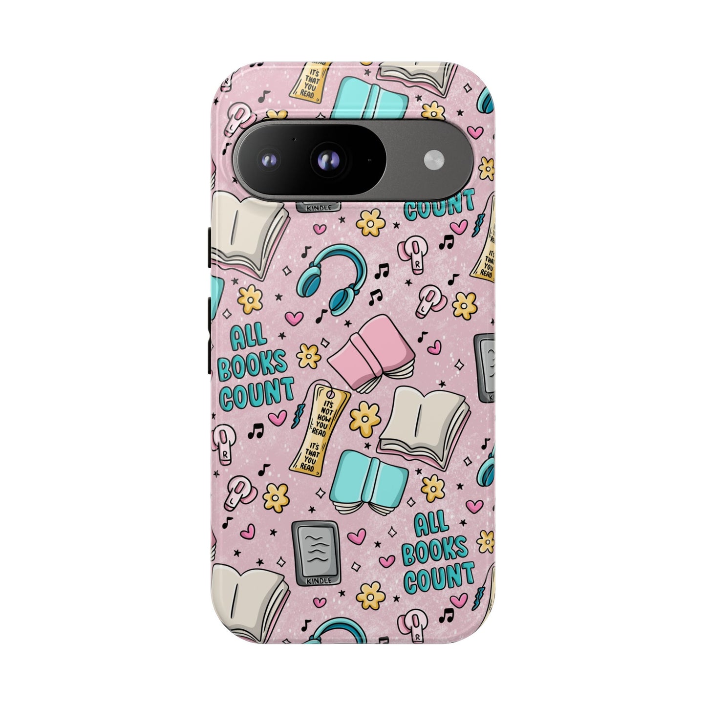 All Books Count Tough Phone Case | Shockproof | Samsung Case | Google Case | Bookish