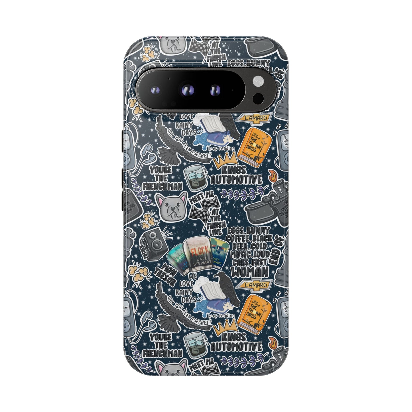 Triple Falls Tough Phone Case | Shockproof | Samsung Case | Google Case | Bookish